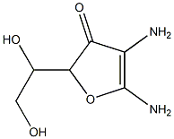 Hex-2-enonimidic  acid,  2-amino-2-deoxy-,  -gamma--lactone  (9CI) Structure