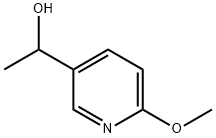 1-(6-甲氧基吡啶-3-基)乙醇, 181820-67-7, 结构式