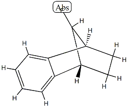 1,4-Methanonaphthalene,9-fluoro-1,2,3,4-tetrahydro-,stereoisomer(9CI) Struktur