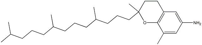 delta-tocopheramine Struktur