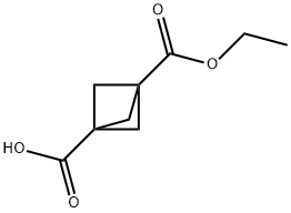 3-(Ethoxycarbonyl)Bicyclo[1.1.1]Pentane-1-Carboxylic Acid(WXC03927) Structure