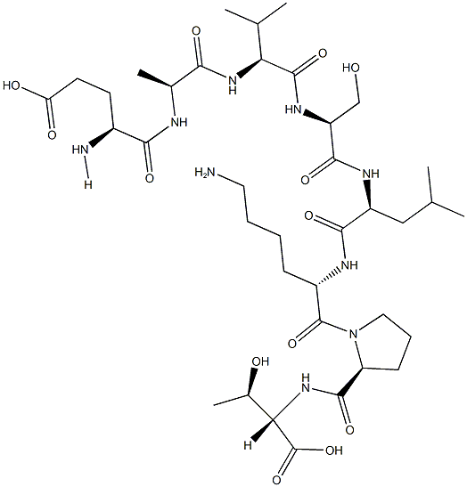 PKCε Inhibitor Peptide, 182683-50-7, 结构式