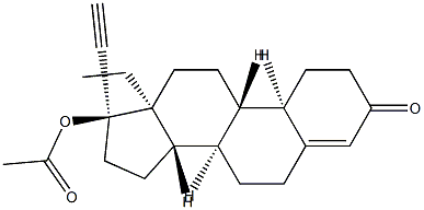 norgestrel acetate Struktur