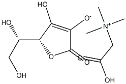 betaine L-ascorbate  Struktur