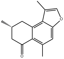 没药酮 结构式