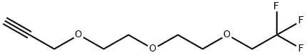 1,1,1-Trifluoroethyl-PEG3-Propargyl 结构式