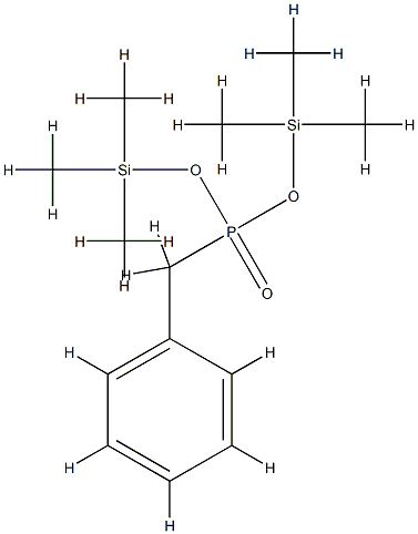 Bis(trimethylsilyl)=(phenylmethyl) phosphonate Structure