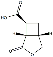 3-Oxabicyclo[3.2.0]heptane-6-carboxylicacid,4-oxo-,(1R,5R,6R)-rel-(9CI) Structure