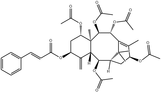 红豆杉素J,18457-46-0,结构式