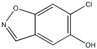 1,2-Benzisoxazol-5-ol,6-chloro-(9CI) Structure