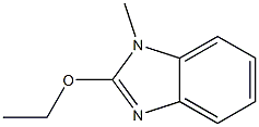1H-Benzimidazole,2-ethoxy-1-methyl-(9CI) Struktur