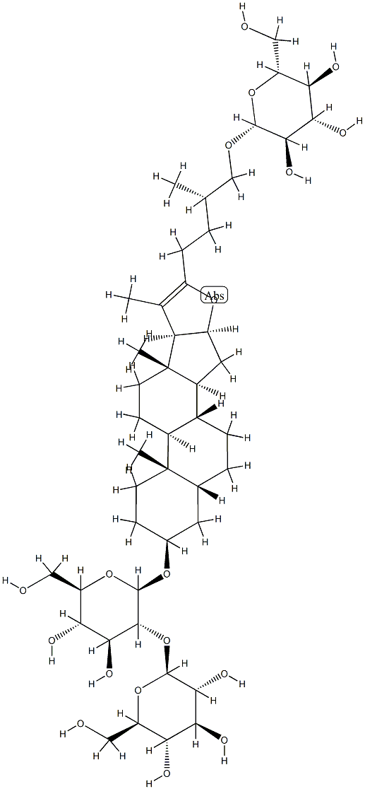 知母皂苷C,185432-00-2,结构式