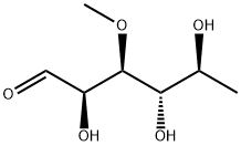 6-Deoxy-3-O-methyl-L-altrose Structure