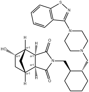 鲁拉西酮缓解期代谢物14326 结构式