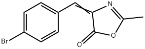 5(4H)-Oxazolone, 4-[(4-broMophenyl)Methylene]-2-Methyl- Structure