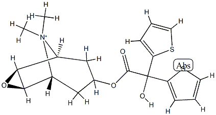 噻托溴铵杂质L,186691-13-4,结构式