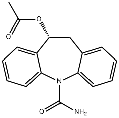 (R)-Licarbazepine Acetate Structure