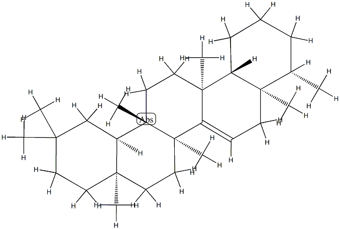 Friedela-7-ene Structure