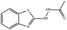 Acetic acid, 2-(2-benzothiazolyl)hydrazide (6CI,8CI,9CI) Structure