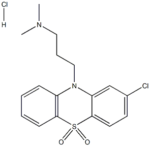 Chlorpromazine Sulfone Hydrochloride 结构式