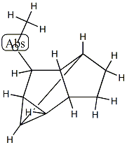 1,2,4-Methenopentalene,octahydro-3-methoxy-(9CI) Structure