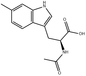 AC-DL-6-甲基色氨酸, 187028-77-9, 结构式