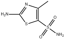 5-Thiazolesulfonamide,2-amino-4-methyl-(9CI) Struktur