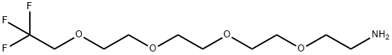 1,1,1-Trifluoroethyl-PEG4-amine Struktur
