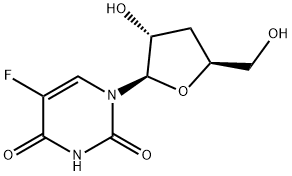 3'-Deoxy-5-fluorouridine Struktur