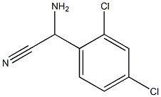 2-氨基-2-(2,4-二氯苯基)乙腈, 189138-36-1, 结构式