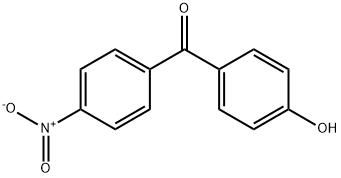 4-Hydroxy-4'-nitrobenzophenone Struktur