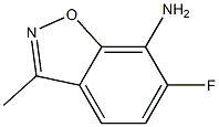 1,2-Benzisoxazol-7-amine,6-fluoro-3-methyl-(9CI) Struktur
