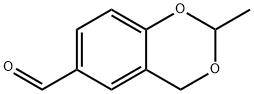 4H-1,3-Benzodioxin-6-carboxaldehyde,2-methyl-(9CI) Struktur