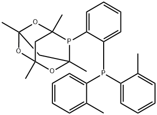 1,3,5,7-TETRAMETHYL-8-(2-DI-O-TOLYLPHOSPHINOPHENYL)-2,4,6-TRIOXA-8-PHOSPHAADAMANTANEPAD-DALPHOS, 1902911-38-9, 结构式