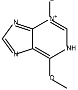 6-Methoxypurin 3-N-oxide Structure