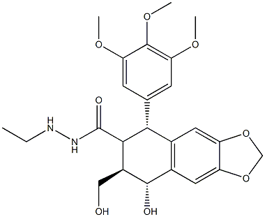 mitopodozide Struktur