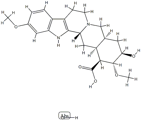 RESERPIC ACID HCL(RG) Struktur