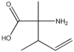 4-Pentenoicacid,2-amino-2,3-dimethyl-(9CI) Structure