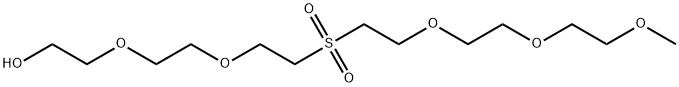 m-PEG3-Sulfone-PEG2-OH Structure