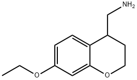 2H-1-Benzopyran-4-methanamine,7-ethoxy-3,4-dihydro-(9CI) Structure