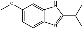 1H-Benzimidazole,5-methoxy-2-(1-methylethyl)-(9CI) Struktur