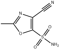 5-Oxazolesulfonamide,4-cyano-2-methyl-(9CI) Structure