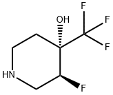 (3S,4S)-3-氟-4-(三氟甲基)哌啶-4-醇,1932508-31-0,结构式