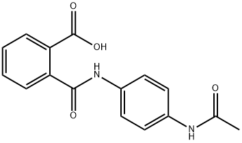 2-{[4-(acetylamino)anilino]carbonyl}benzoic acid|