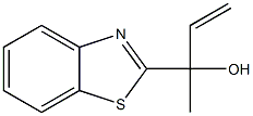 2-Benzothiazolemethanol,alpha-ethenyl-alpha-methyl-(9CI) Struktur