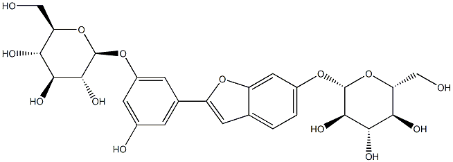 桑皮苷F 结构式