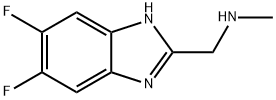 1H-벤즈이미다졸-2-메탄아민,5,6-디플루오로-N-메틸-(9CI)
