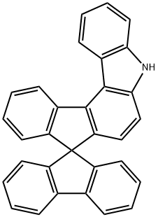 Spiro[9H-fluorene-9,8'(5'H)-indeno[2,1-c]carbazole] Structure