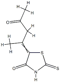 (5E)-5-(4-oxopentan-2-ylidene)-2-sulfanylidene-1,3-thiazolidin-4-one