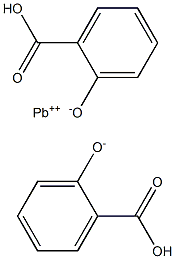 サリチル酸/鉛,(1:x) 化学構造式